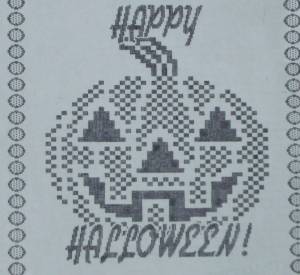 Happy Dot Matrix Halloween
